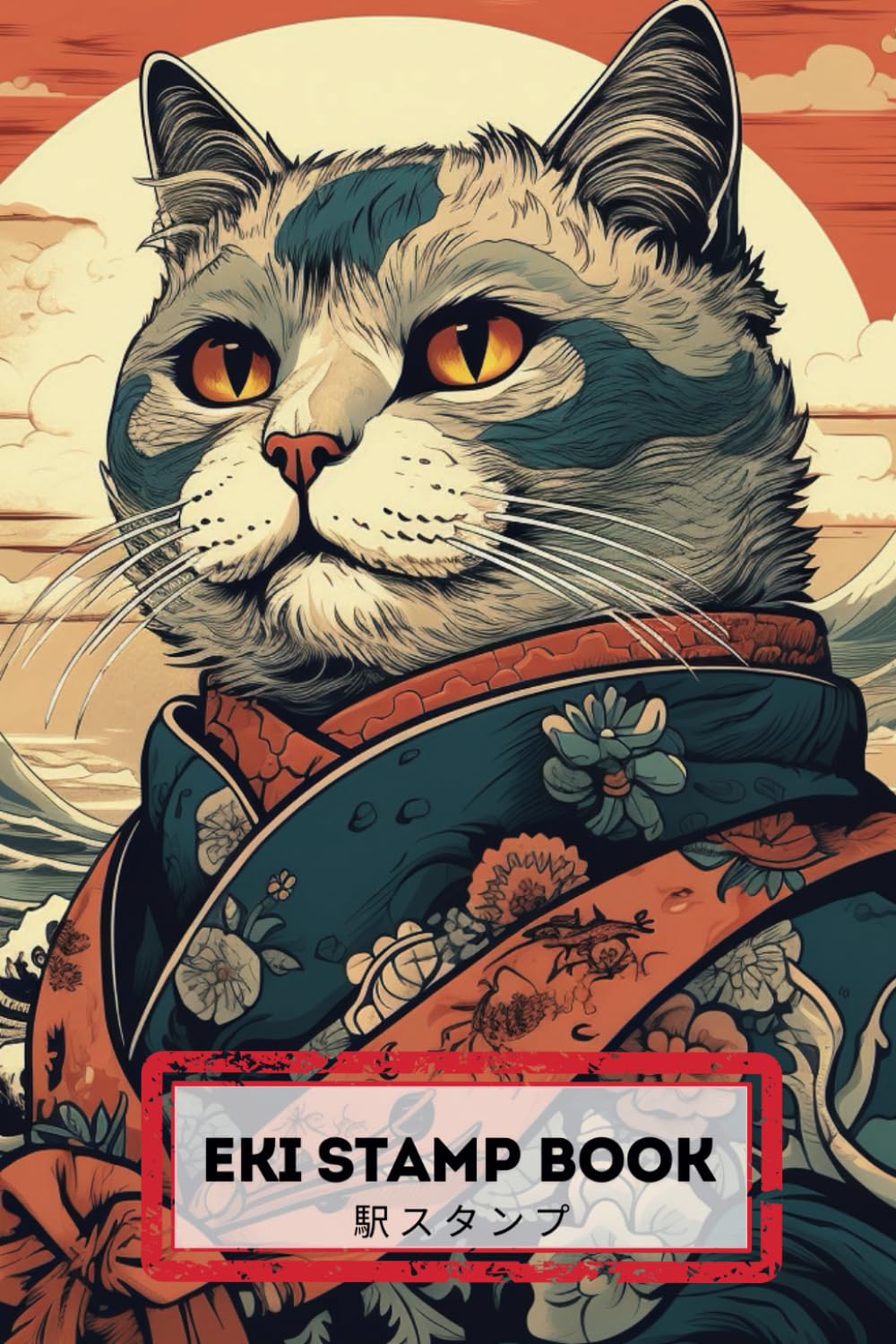 ler totalmente Eki Stamp Book 駅 ス タ ン プ: Capture Your Memories by Collecting Stamps at Rail Train Stations in Japan. Travel Friendly Size, Includes Useful Japanese... Beautiful Souvenir With a Cat 猫 on the Cover