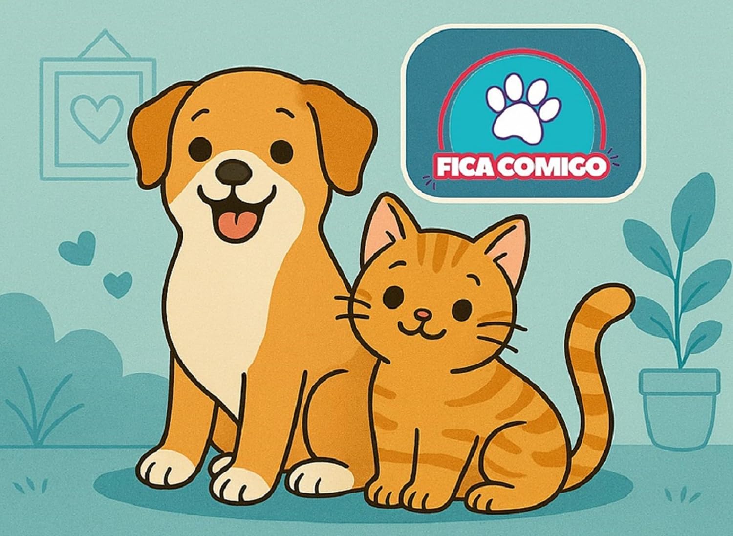 eBook de Colorir - Ajude Animais Resgatados com Arte e Amor: Livro Colorir Fica Comigo baixar o livro de graça