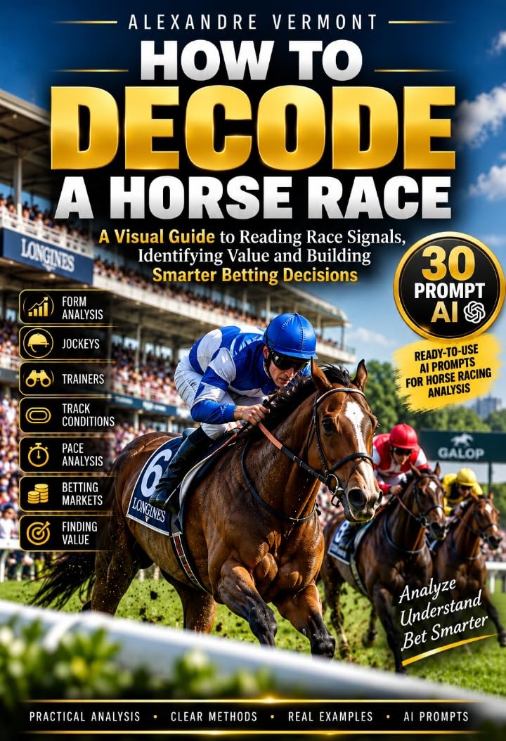 ler totalmente How to Decode a Horse Race: A Visual Guide to Reading Race Signals, Identifying Value and Building Smarter Betting Decisions (English Edition)