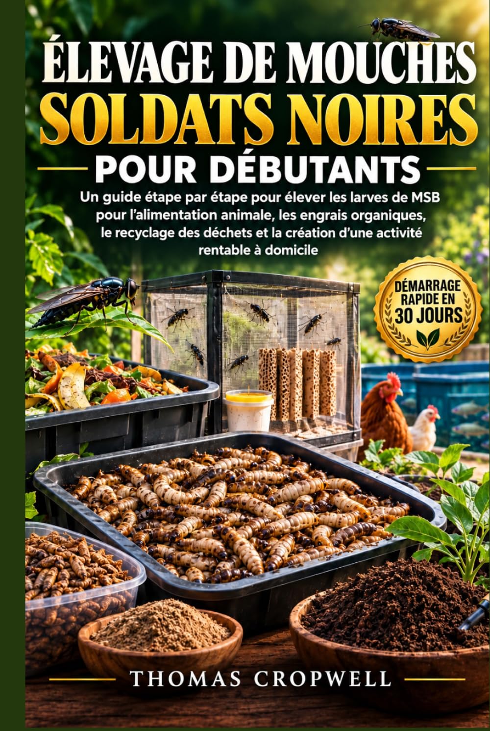 capítulo por capítulo baixar Élevage De Mouches Soldat Noir Pour Débutants: Guide étape par étape pour l'élevage de larves de mouche soldat noire destinées à l'alimentation... rentable à domicile (French Edition)