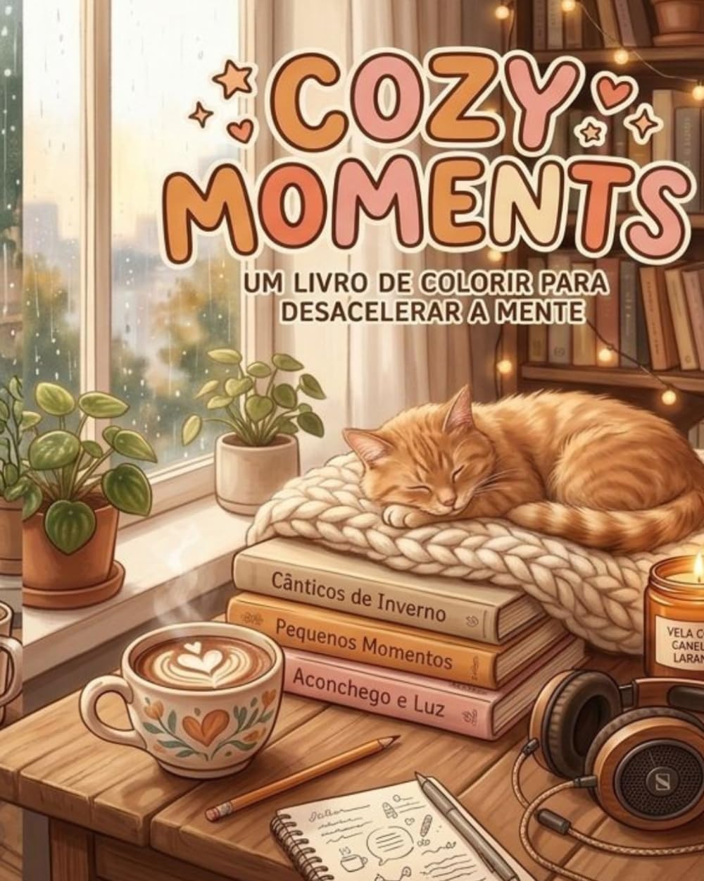 Cozy Moments: Livro de colorir aesthetic com cenas aconchegantes, rotina feminina e momentos relaxantes. (Portuguese Edition) baixar o livro de graça
