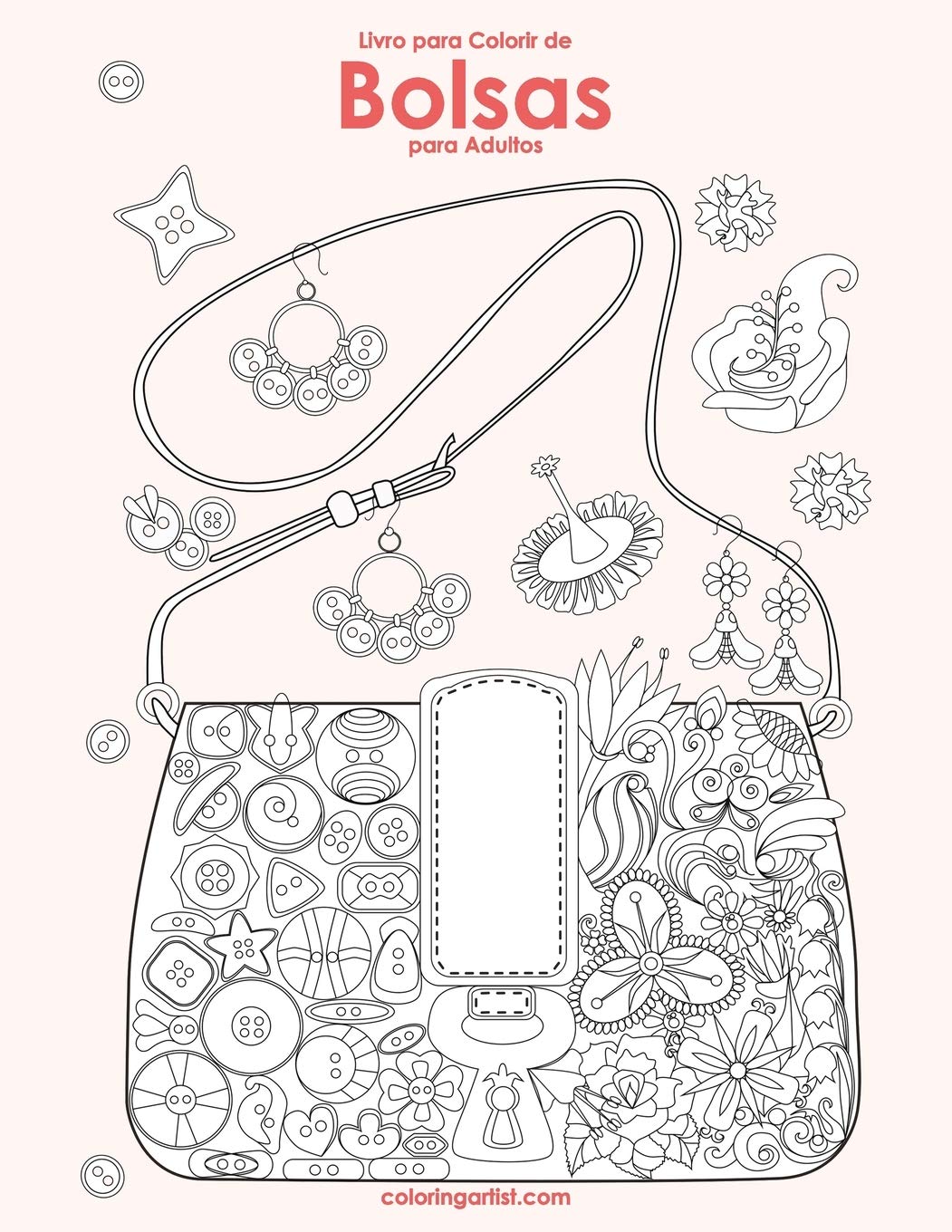 Livro para Colorir de Bolsas para Adultos: 1 baixar o livro de graça