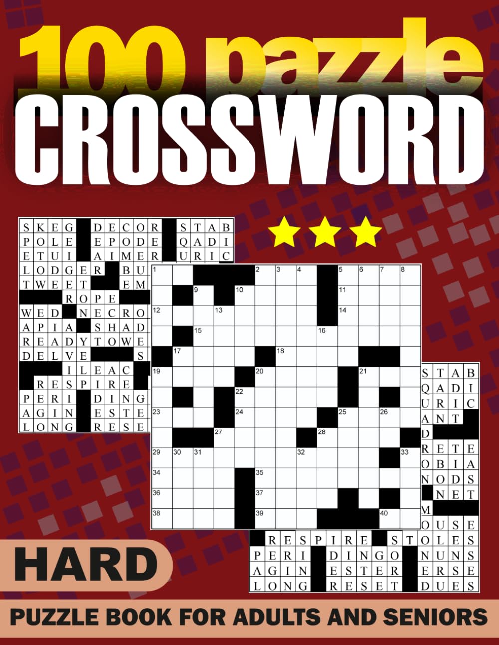 capítulo por capítulo baixar Hard Crossword Puzzle Book For Adults: Fun exercises for the brain to maintain mental health and activity