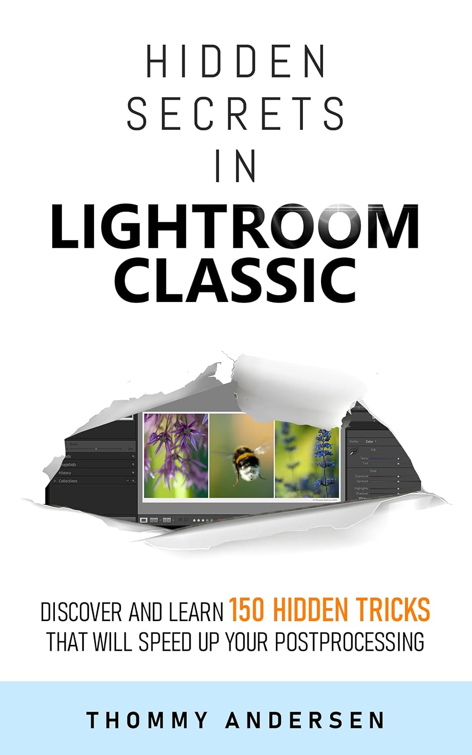 ler totalmente Hidden Secrets in Lightroom Classic: 150 Tips for Faster Edits and Flawless Results (English Edition)