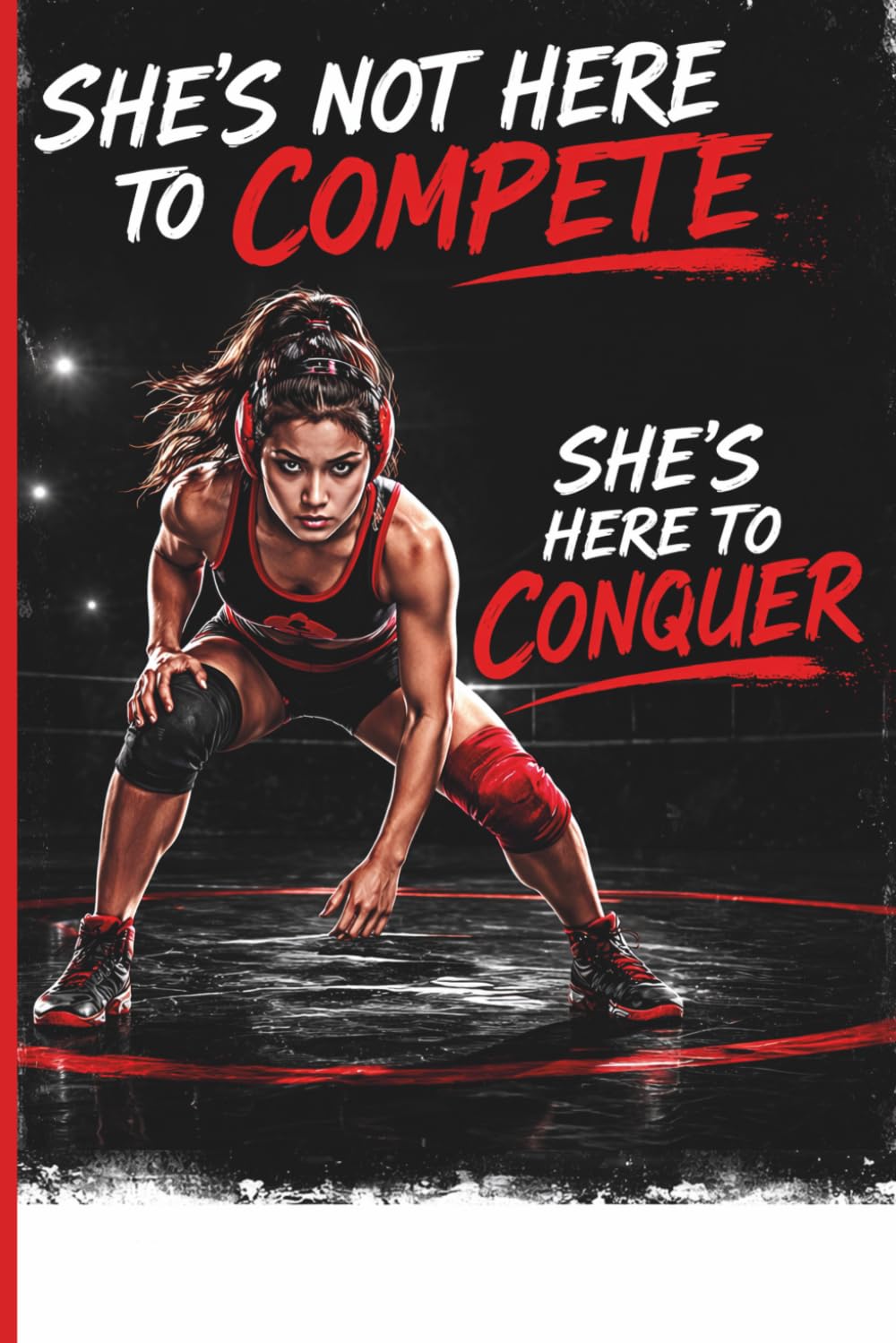 She's Not Here To Compete. She's Here To Conquer.: Female Wrestler Practice Mindset Stats Journal baixar o livro de graça