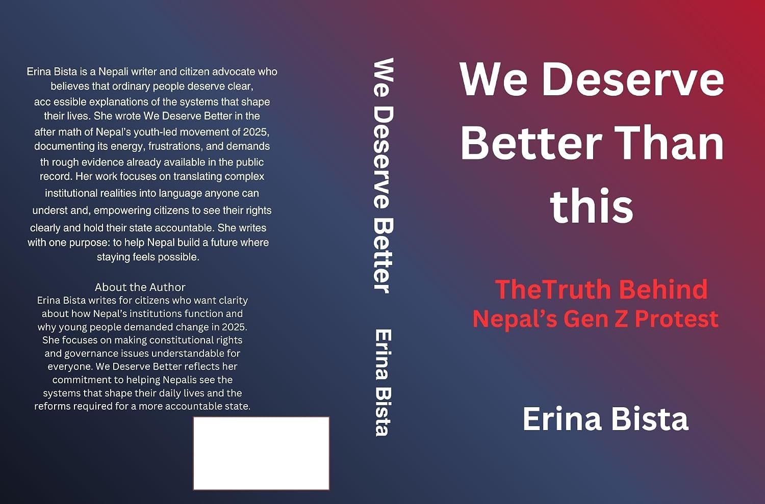 We Deserve Better Than This: The Truth Behind Nepal’s Gen Z Protest (The Nepal implementation series Book 1) (English Edition) baixar livro de graça