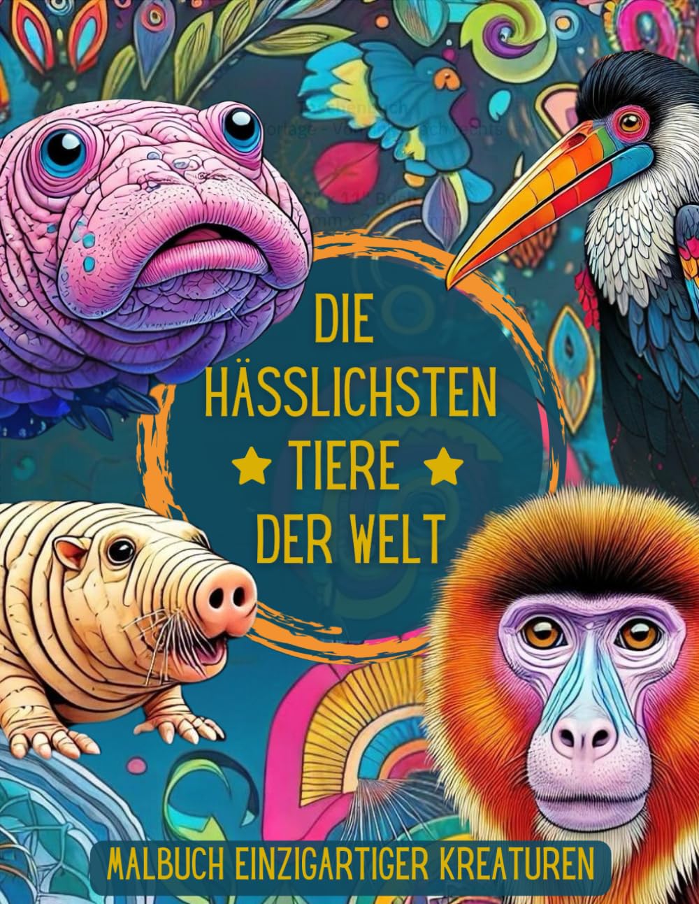ler totalmente Die hässlichsten Tiere der Welt: Malbuch für Erwachsene: Ausmalbuch für mehr Selbstliebe, Entspannung und Achtsamkeit. Das perfekte Geschenk für alle Tierliebhaber (German Edition)