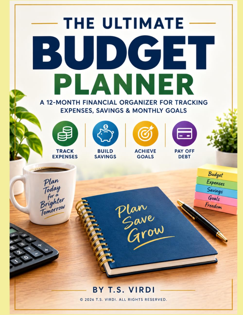 capítulo por capítulo baixar The Ultimate Budget Planner: A 12‑Month Financial Organizer for Tracking Expenses, Savings & Monthly Goals