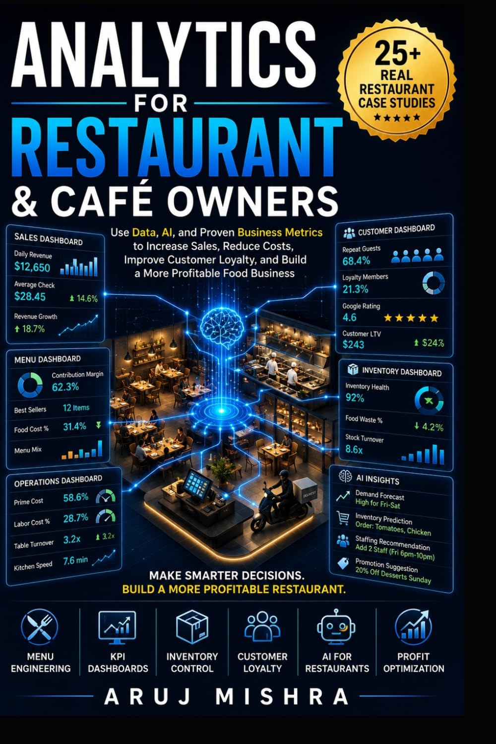 ler totalmente Analytics for Restaurant & Café Owners: Use Data, AI, and Proven Business Metrics to Increase Sales, Reduce Costs, Improve Customer Loyalty, and Build a More Profitable Food Business