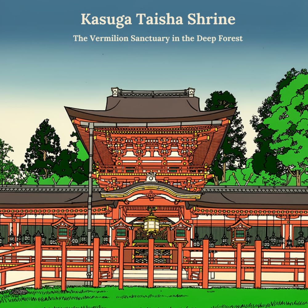 ler totalmente Kasuga Taisha Shrine: The Vermilion Sanctuary in the Deep Forest (Iconic Places of Japan)