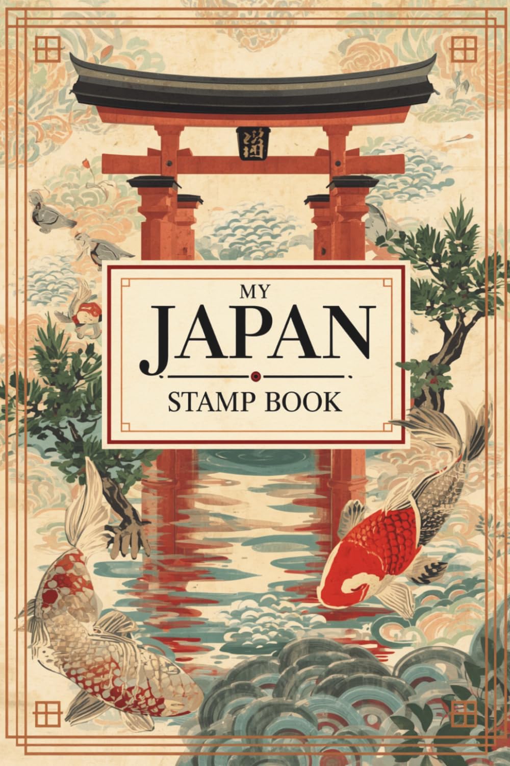 capítulo por capítulo baixar My Japan Stamp Book: Travel Journal for Collecting Memories with Stamps at train station and other places, Trip Stamp Passport, Japan Exploration Keepsake