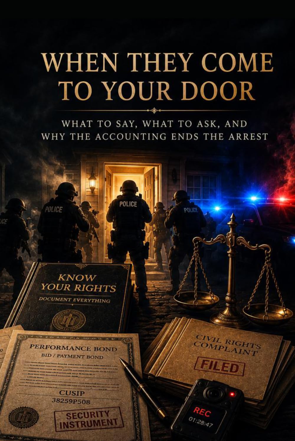 When They Come to Your Door: What to Say, What to Ask, and Why the Accounting Ends the Arrest (The Invisible Court Series) baixar livro de graça