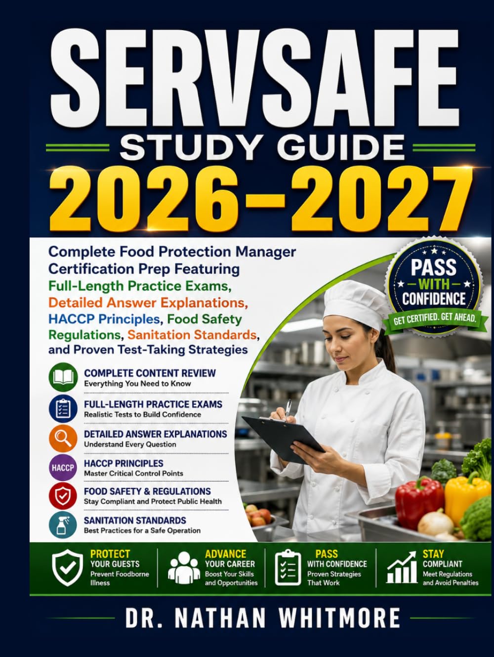 SERVSAFE STUDY GUIDE 2026–2027: Complete Food Protection Manager Certification Prep Featuring Full-Length Practice Exams, Detailed Answer... Standards, and Proven Test-Taking Strategies baixar livro de graça