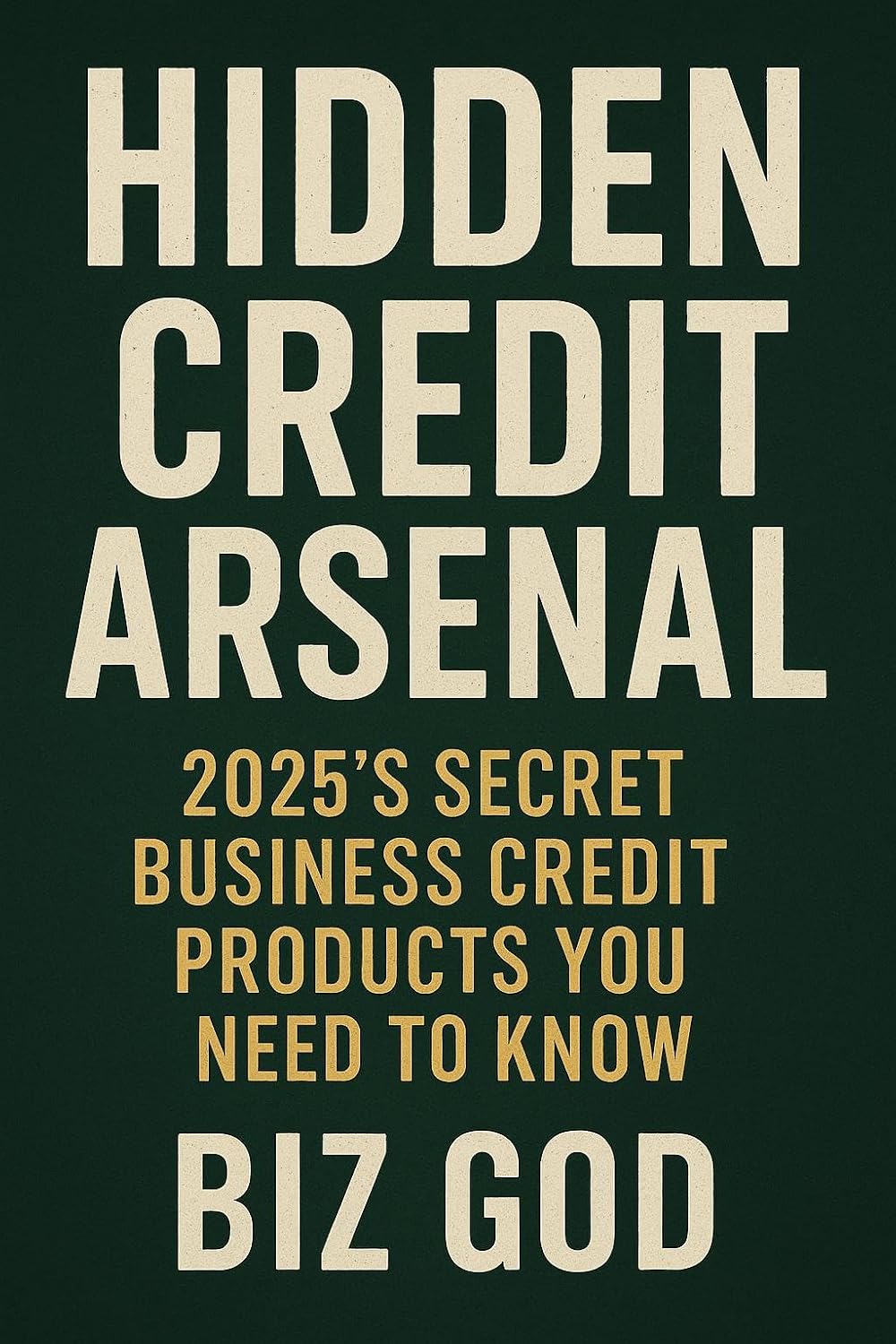 ler totalmente Hidden Credit Arsenal: 2025’s Secret Business Credit Products You Need to Know (English Edition)