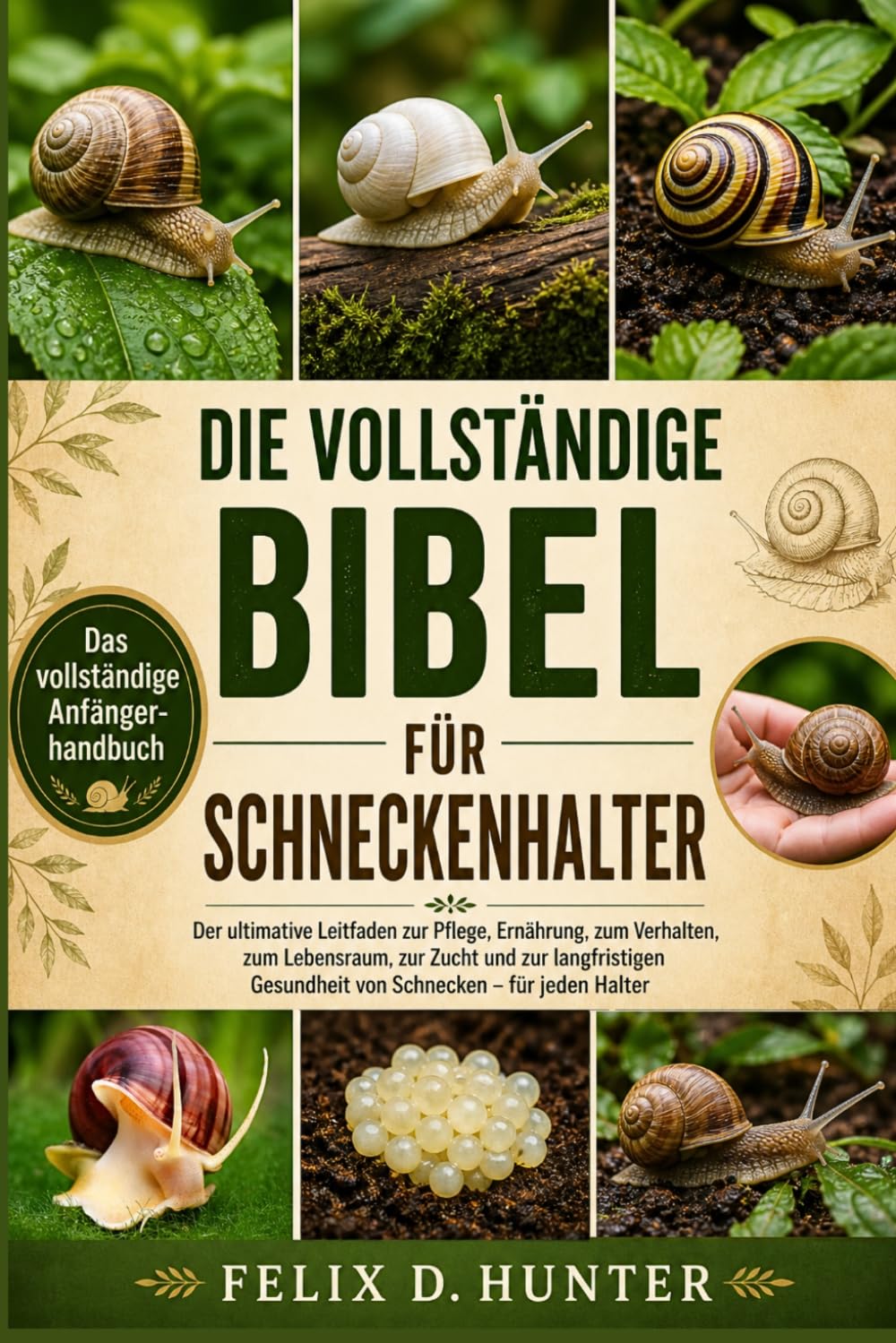 DIE VOLLSTÄNDIGE BIBEL FÜR SCHNECKENHALTER: Der ultimative Leitfaden zur Pflege, Ernährung, zum Verhalten, zum Lebensraum, zur Zucht und zur... Schnecken – für jeden Halter (German Edition) baixar o livro de graça