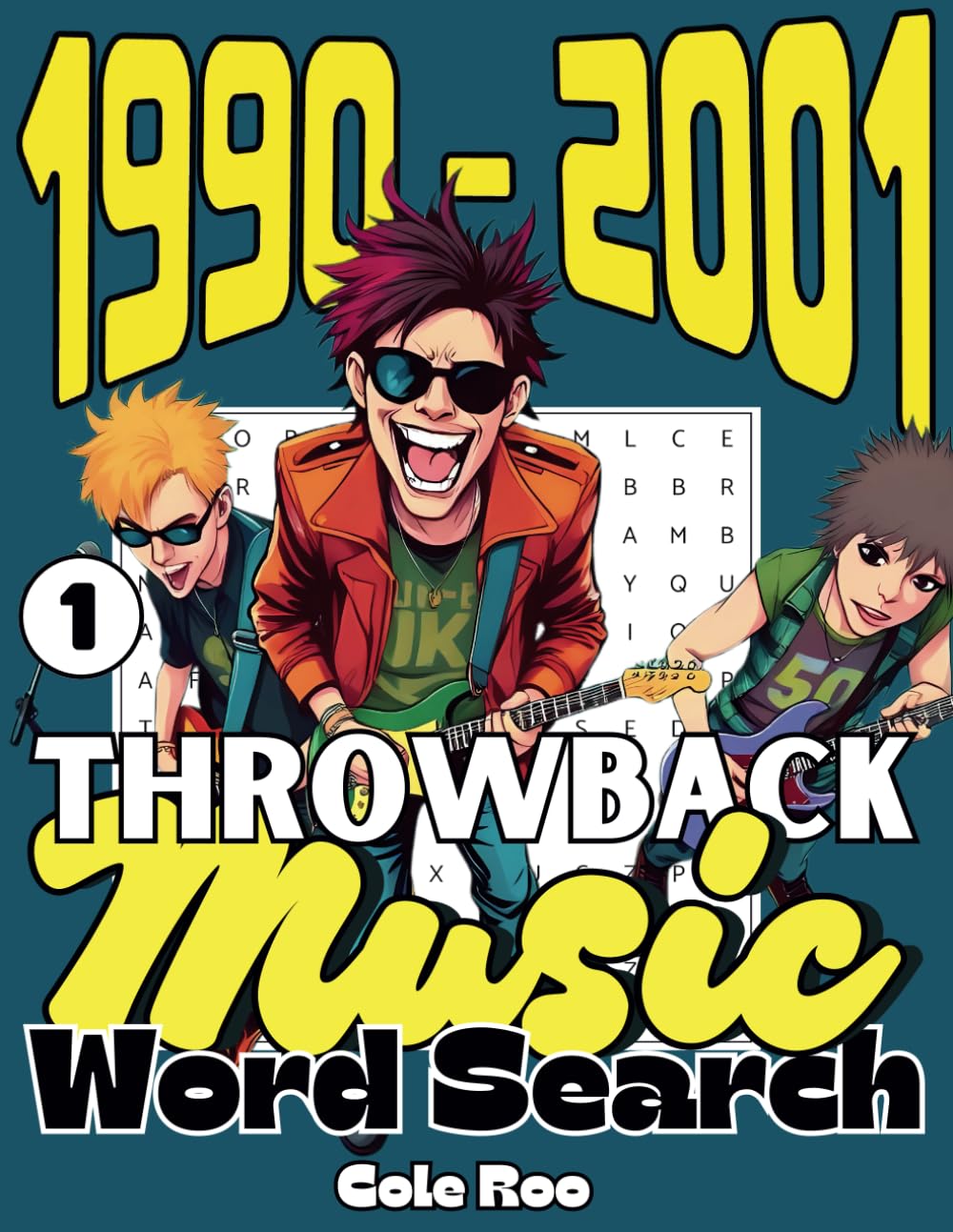 ler totalmente Throwback Music Word Search: 50 Challenging Word Search Puzzles Featuring Iconic 1990s - 2001s Music, Bands, and Songs in a Large 8.5 x 11 Format with Solutions Volume 1