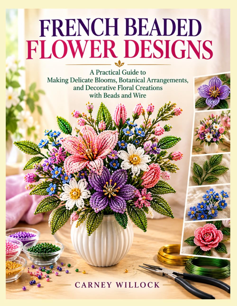 capítulo por capítulo baixar French Beaded Flower Designs: A Practical Guide to Making Delicate Blooms, Botanical Arrangements, Decorative Floral Creations with Beads and Wire