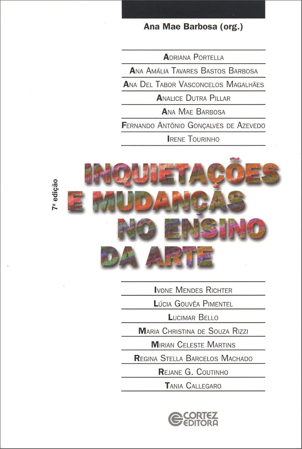 Inquietações e mudanças no ensino da arte baixar o livro de graça