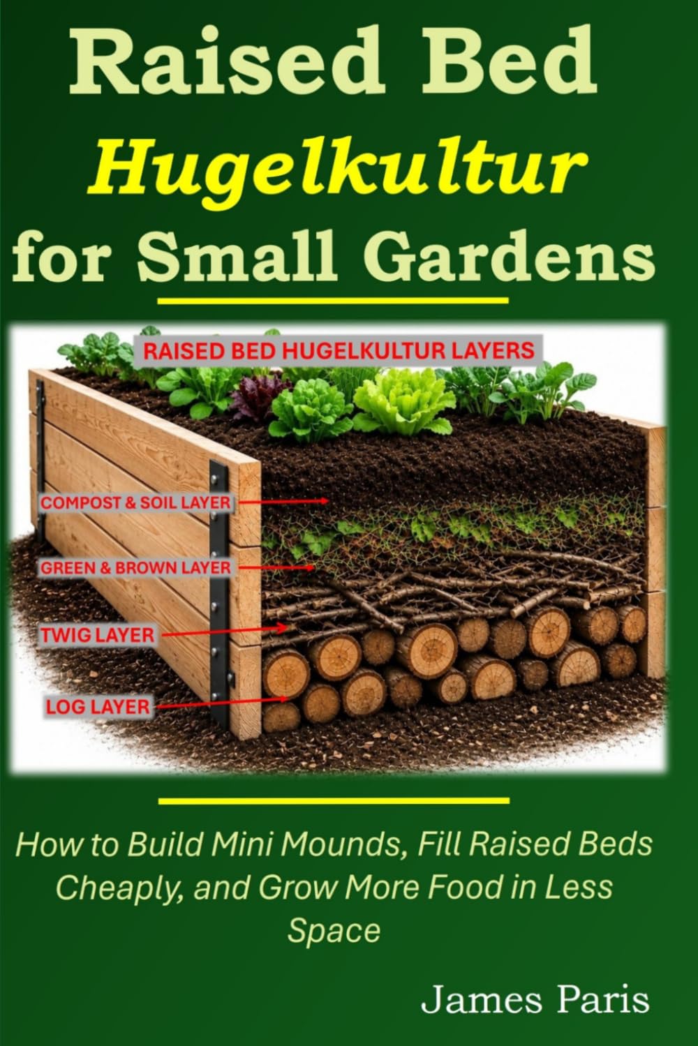 ler totalmente Raised Bed Hugelkultur for Small Gardens: How to Build Mini Mounds, Fill Raised Beds Cheaply, and Grow More Food in Less Space