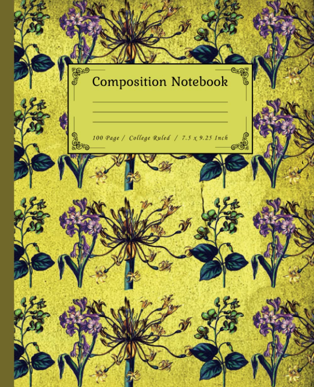 Notebook: Notebooks for School, Notetaking, Journaling, Diary, Drawing, Doodling, College-Ruled Paper for Kids, Men, Women, Vintage Themed baixar livro de graça