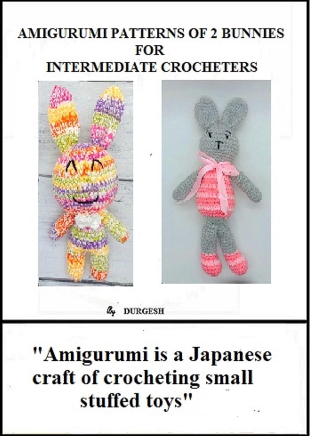 AMIGURUMI PATTERNS OF 2 BUNNIES: For INTERMEDIATE CROCHETERS (AMIGURUMI TOYS PATTERNS) (English Edition) baixar livro de graça