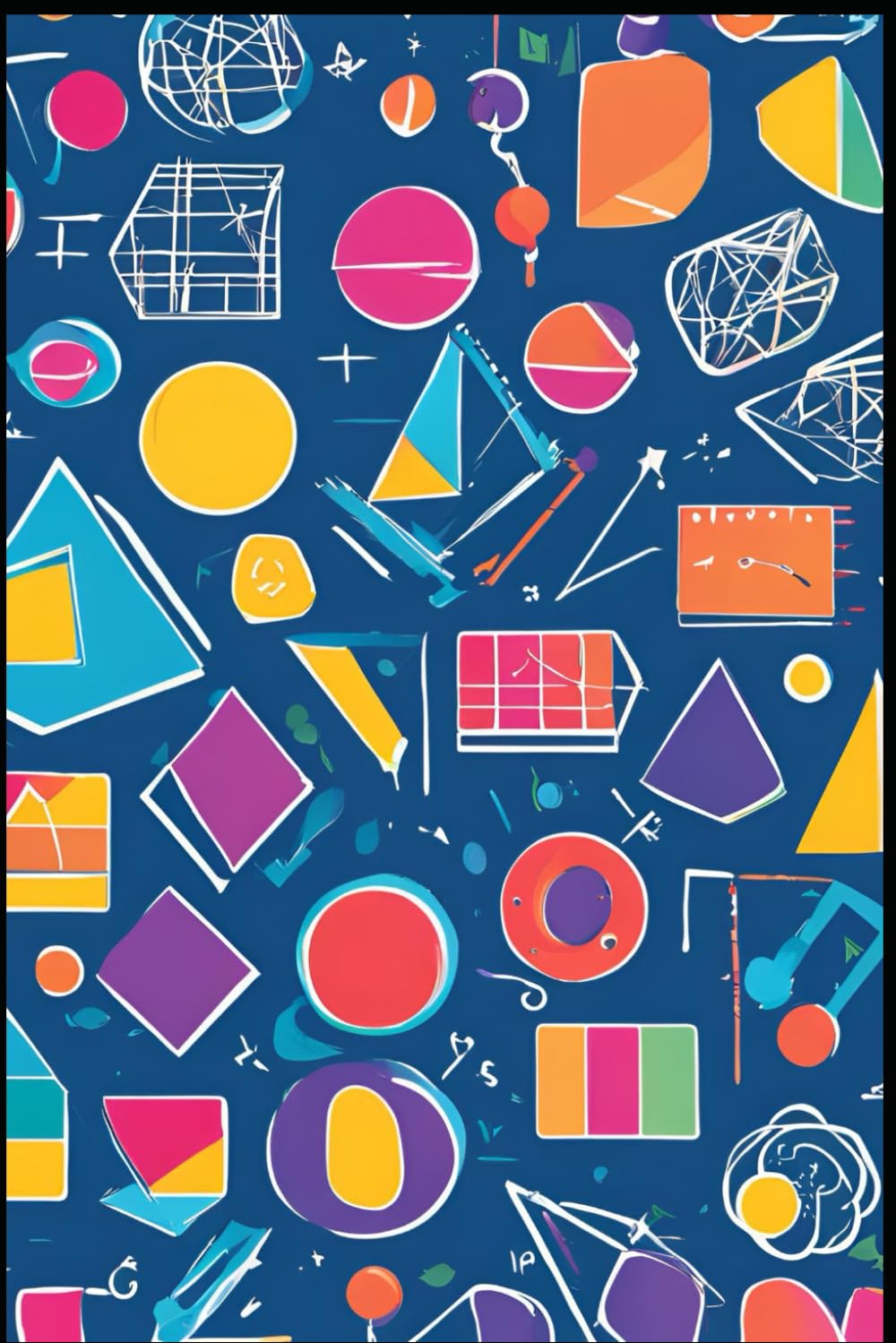 Essential Math: 100-Page Practice Notebook for Students
