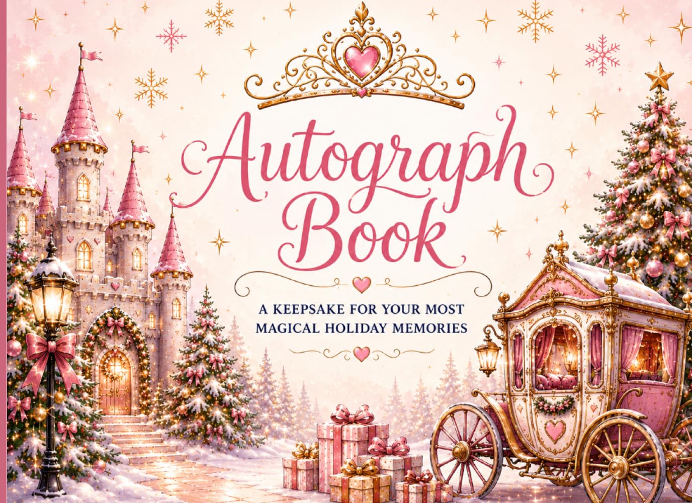 Autograph Book: A Keepsake For Your Most Magical Holiday Memories | Capture Princess Signatures This Christmas Season baixar livro de graça