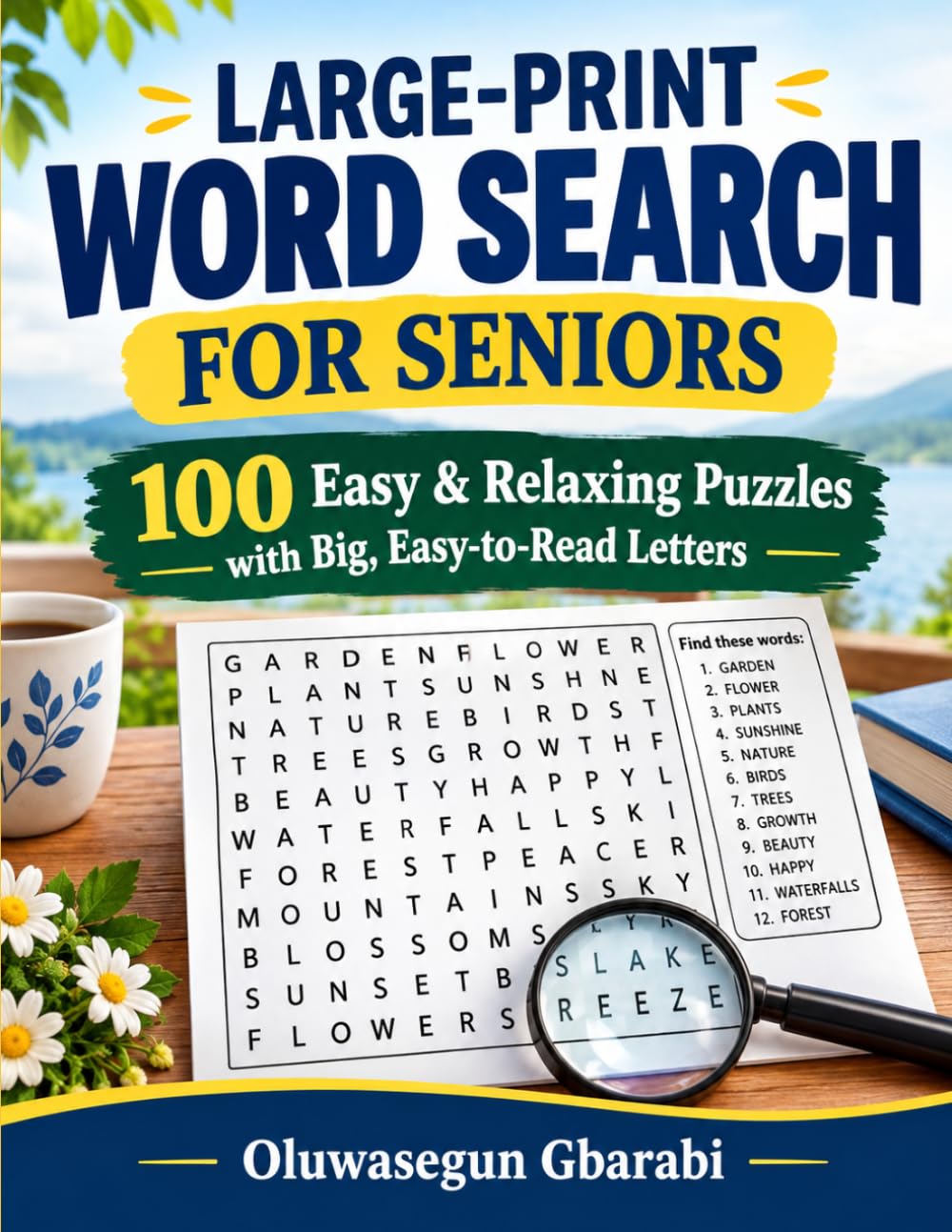 capítulo por capítulo baixar Large-Print Word Search for Seniors: 100 Easy & Relaxing Puzzles for Adults and Seniors with Big, Easy-to-Read Letters