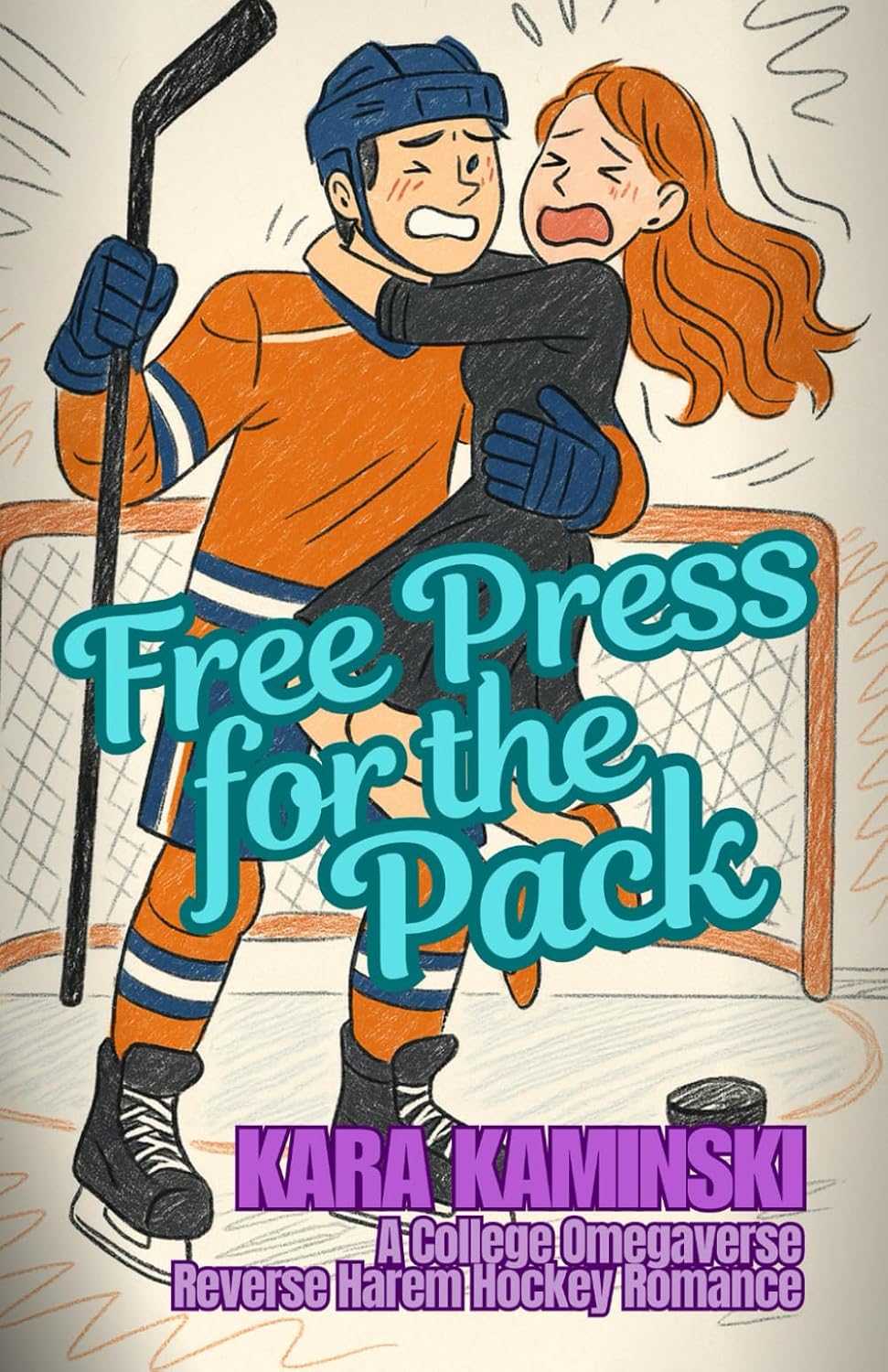 ler totalmente Free Press for the Pack: A College Omegaverse Reverse Harem Hockey Romance (Eclipse House: Icebound)