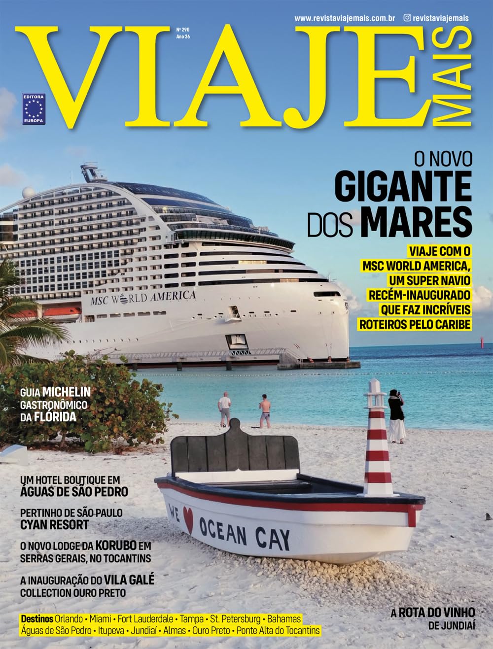 Revista Viaje Mais 290