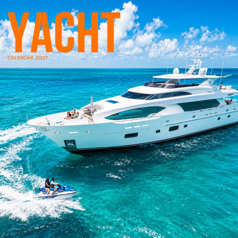 Yacht Calendar 2027: Sailing Boats and Coastal Scenes