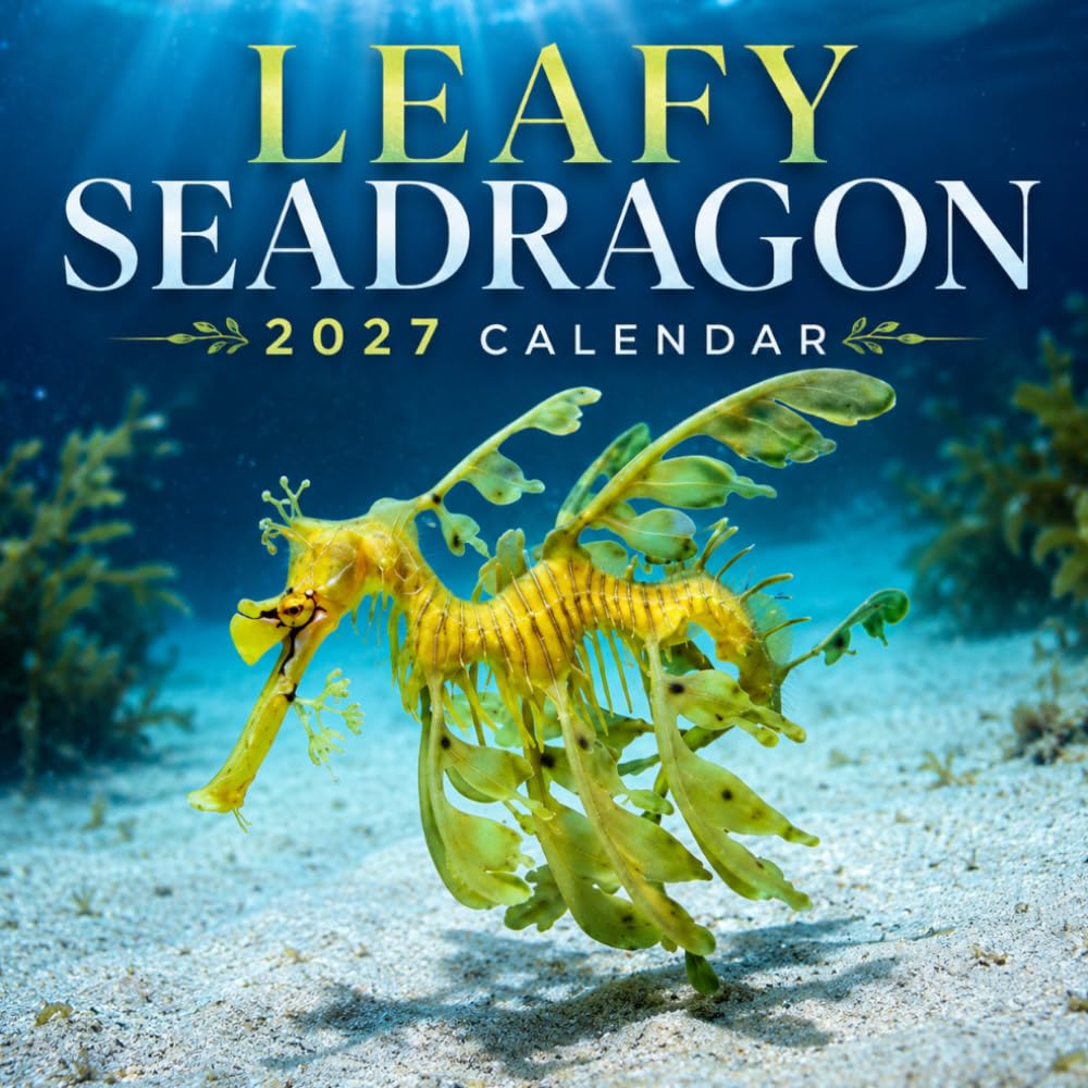 Leafy Seadragon Calendar 2027: Marine Life Photography baixar o livro de graça