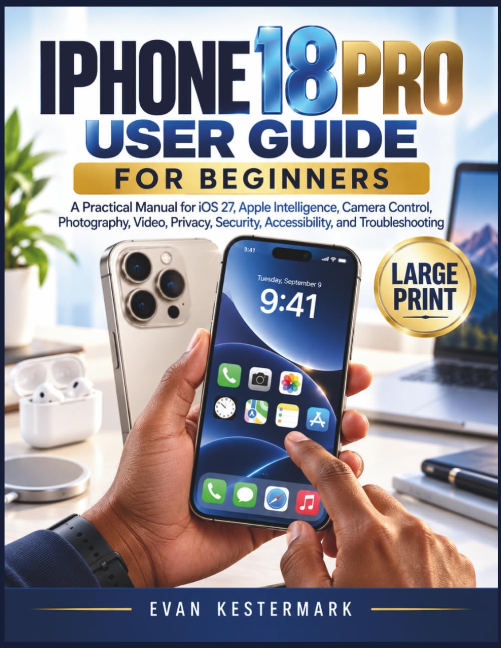 iPhone 18 Pro USER GUIDE FOR BEGINNERS: A Practical Manual for iOS 27, Apple Intelligence, Camera Control, Photography, Video, Privacy, Security, Accessibility, and Troubleshooting baixar o livro de graça