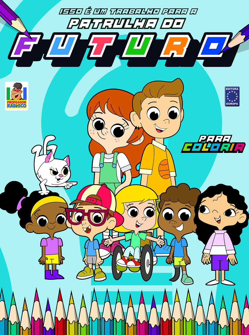 ler totalmente Patrulha do Futuro Para Colorir