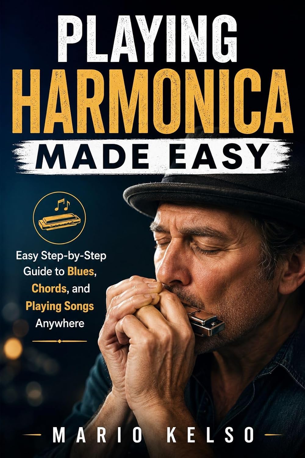Playing Harmonica Made Easy: Easy Step-by-Step Guide to Blues, Chords, and Playing Songs Anywhere (English Edition) baixar o livro de graça