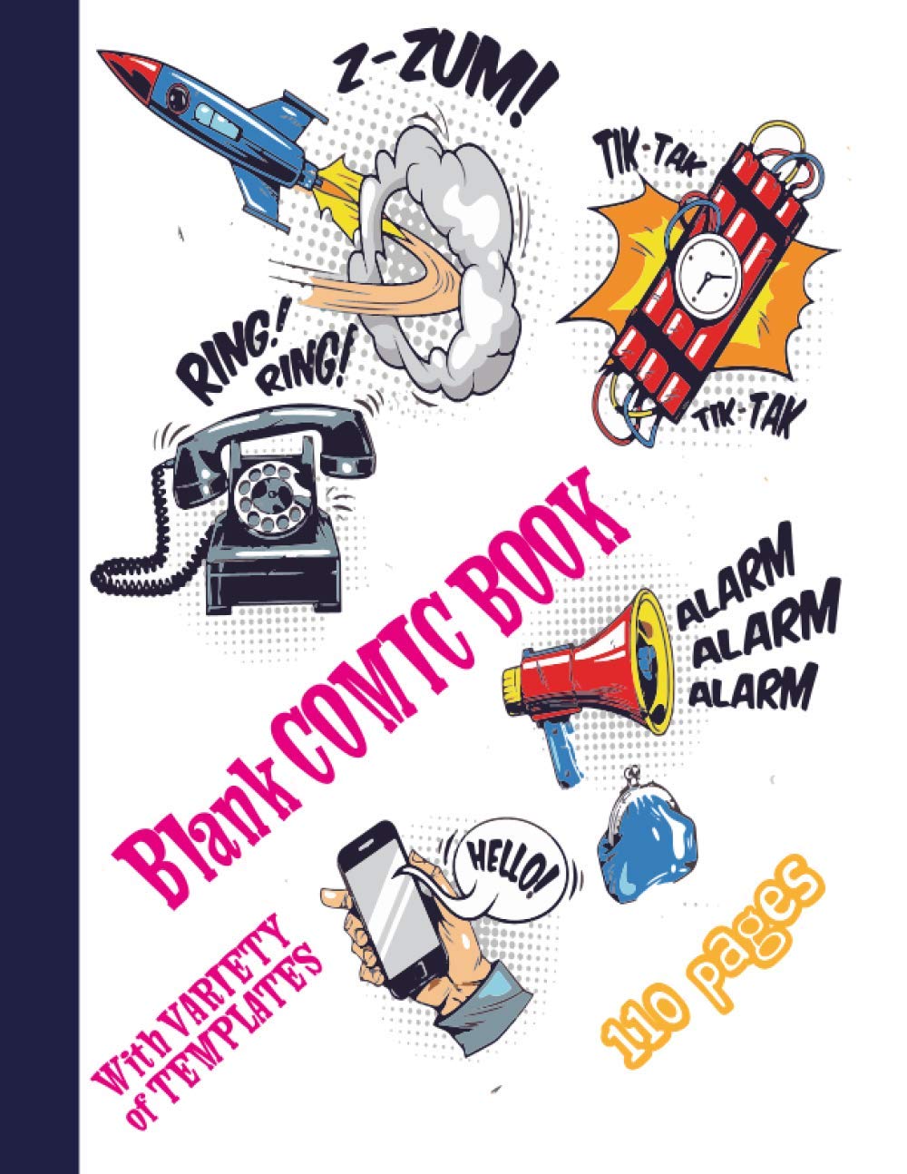 ler totalmente Blank Comic Book for Kids with Variety of Templates: Draw Your Own Comics - Express Your Kids or Teens Talent and Creativity with This Lots of Pages... white elephant present for kids or adults!