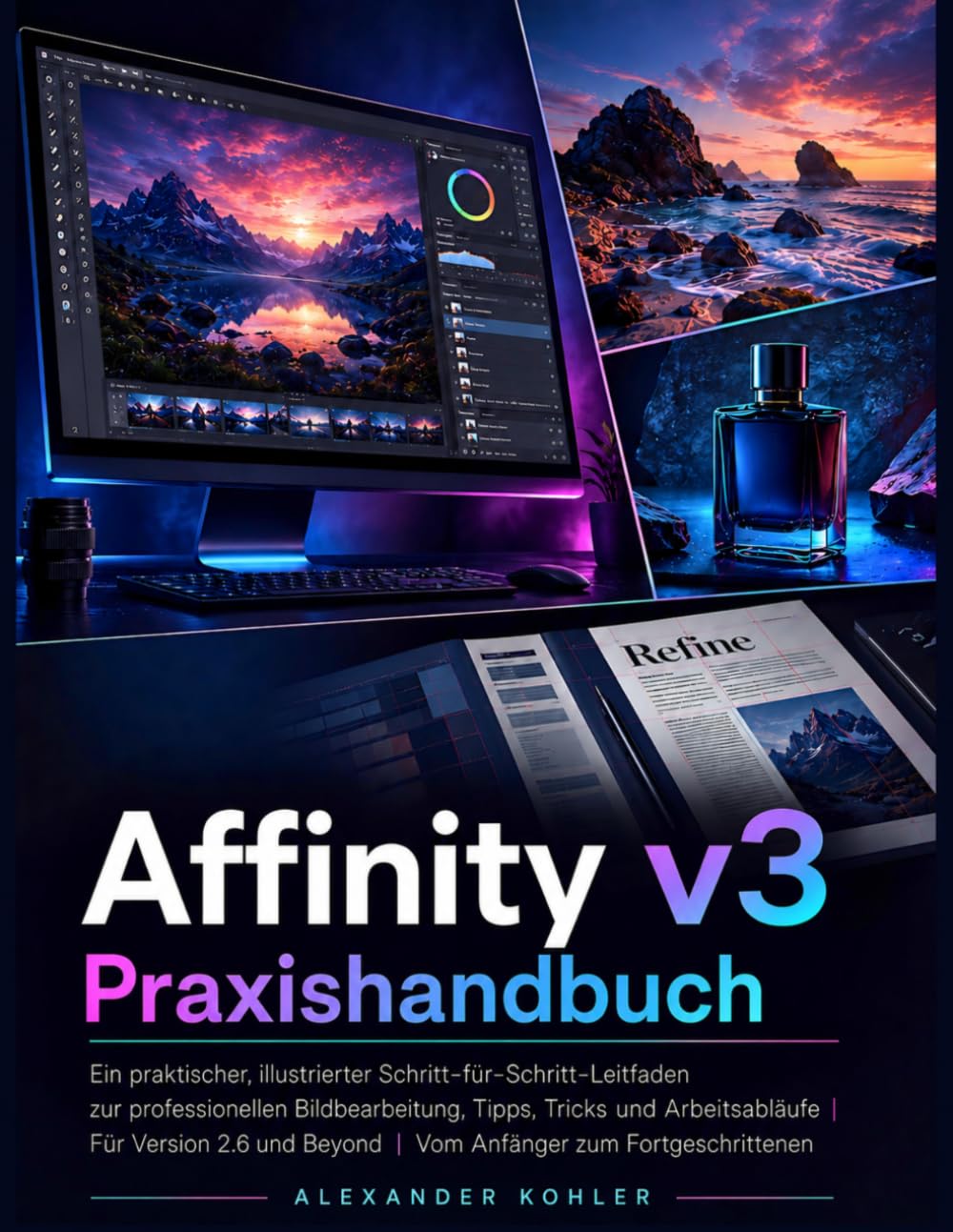 Affinity v3 Praxishandbuch: Ein praktischer, illustrierter Schritt-für-Schritt-Leitfaden zur professionellen Bildbearbeitung, Tipps, Tricks und... zum Fortgeschrittenen (German Edition) baixar o livro de graça