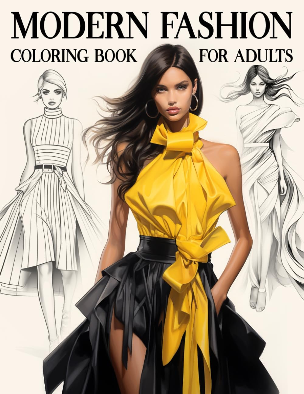 Modern Fashion Coloring Book for Adults: A Collection of 45 Stylish Outfits and Trendy Dresses to Color baixar o livro de graça