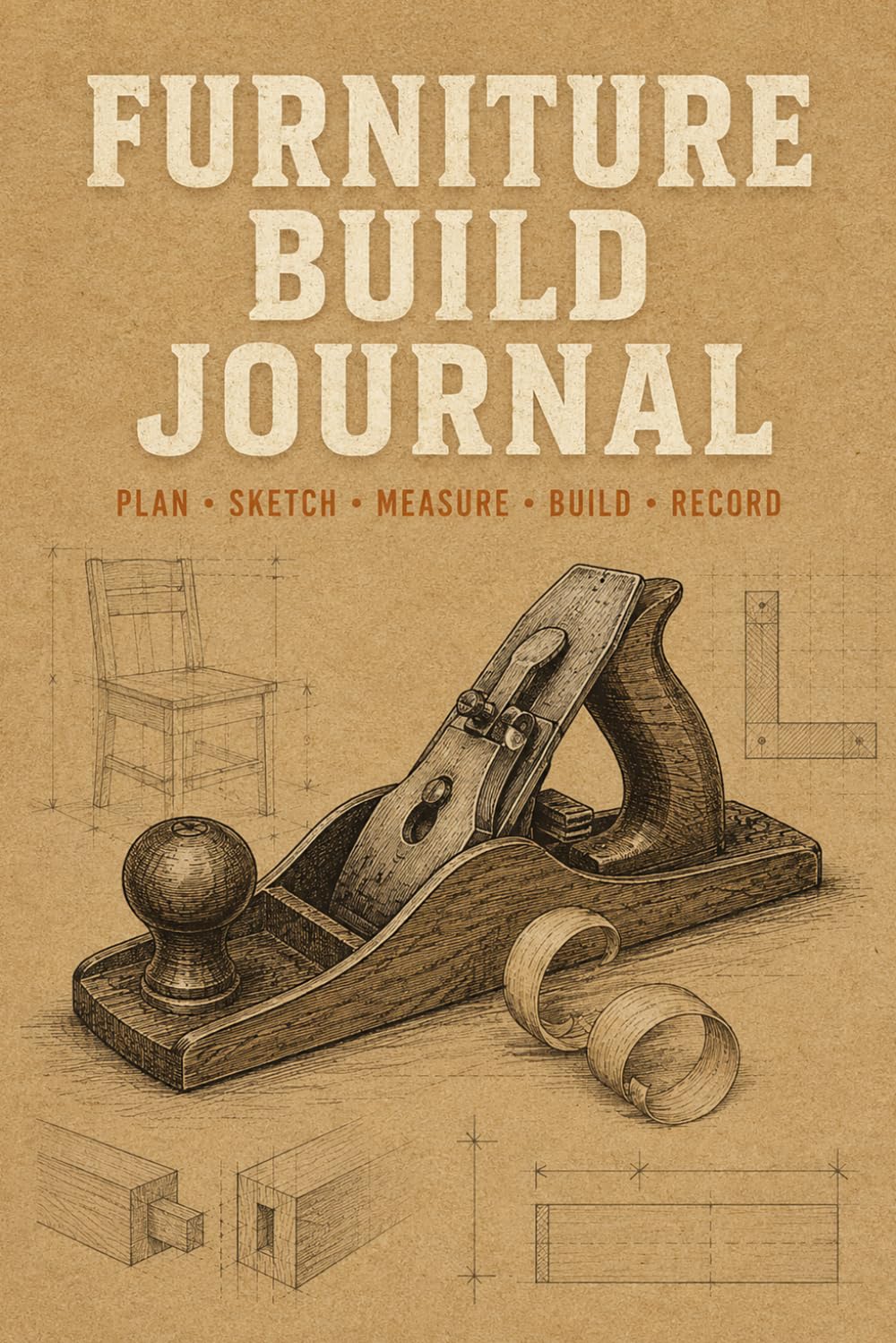 capítulo por capítulo baixar Furniture Build Journal: Craft Project Notebook for Woodworkers Documenting Design Concepts, Measurements, Joinery Choices, Material Selection, Assembly Steps, and Finishing Work