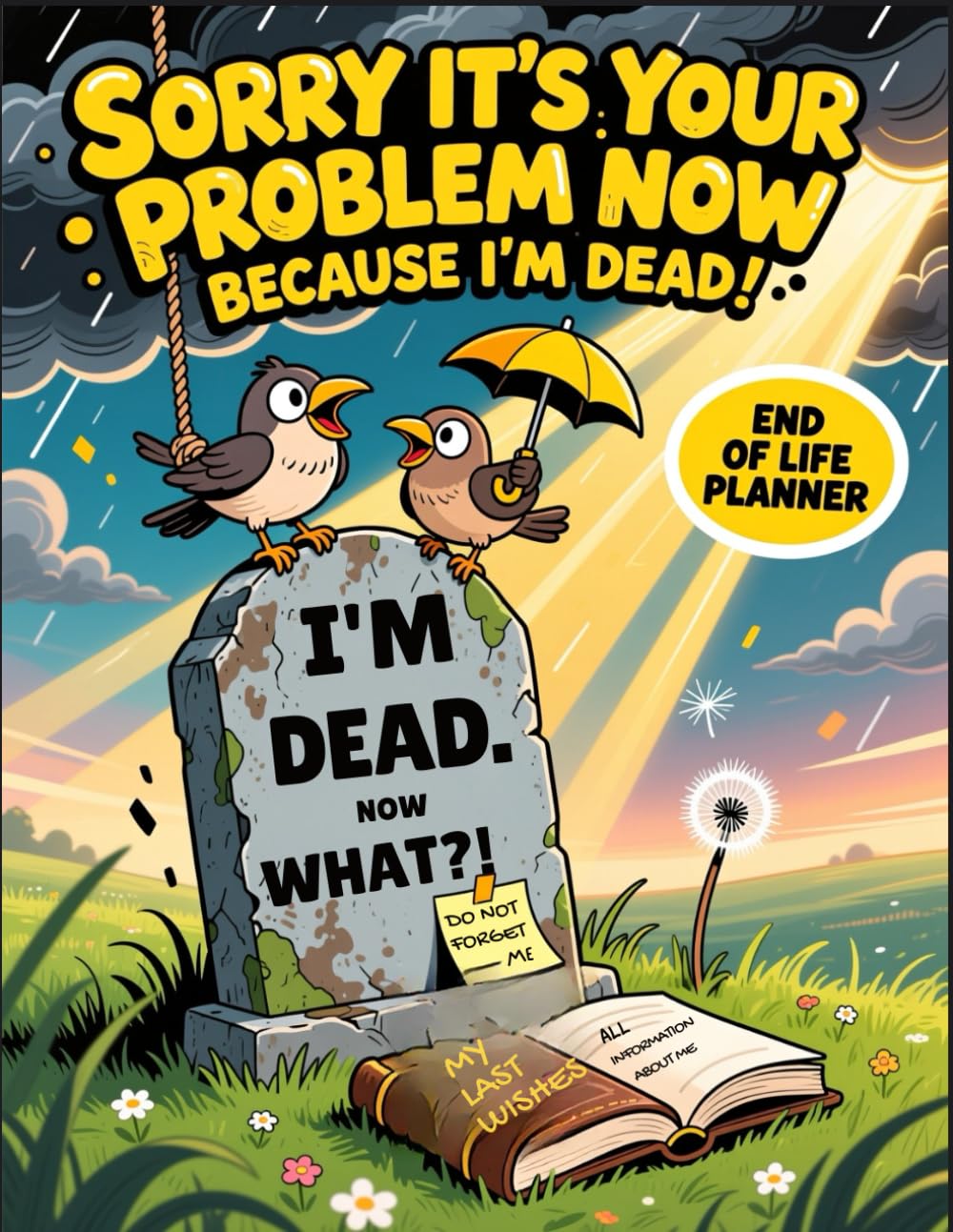 Sorry It's Your Problem Now Because I'm Dead!: The Ultimate Humorous End-of-Life Planner: A Detailed Workbook for Final Wishes, Vital Info, Estate... and Peace of Mind - “I’m Dead, Now What?” baixar o livro de graça