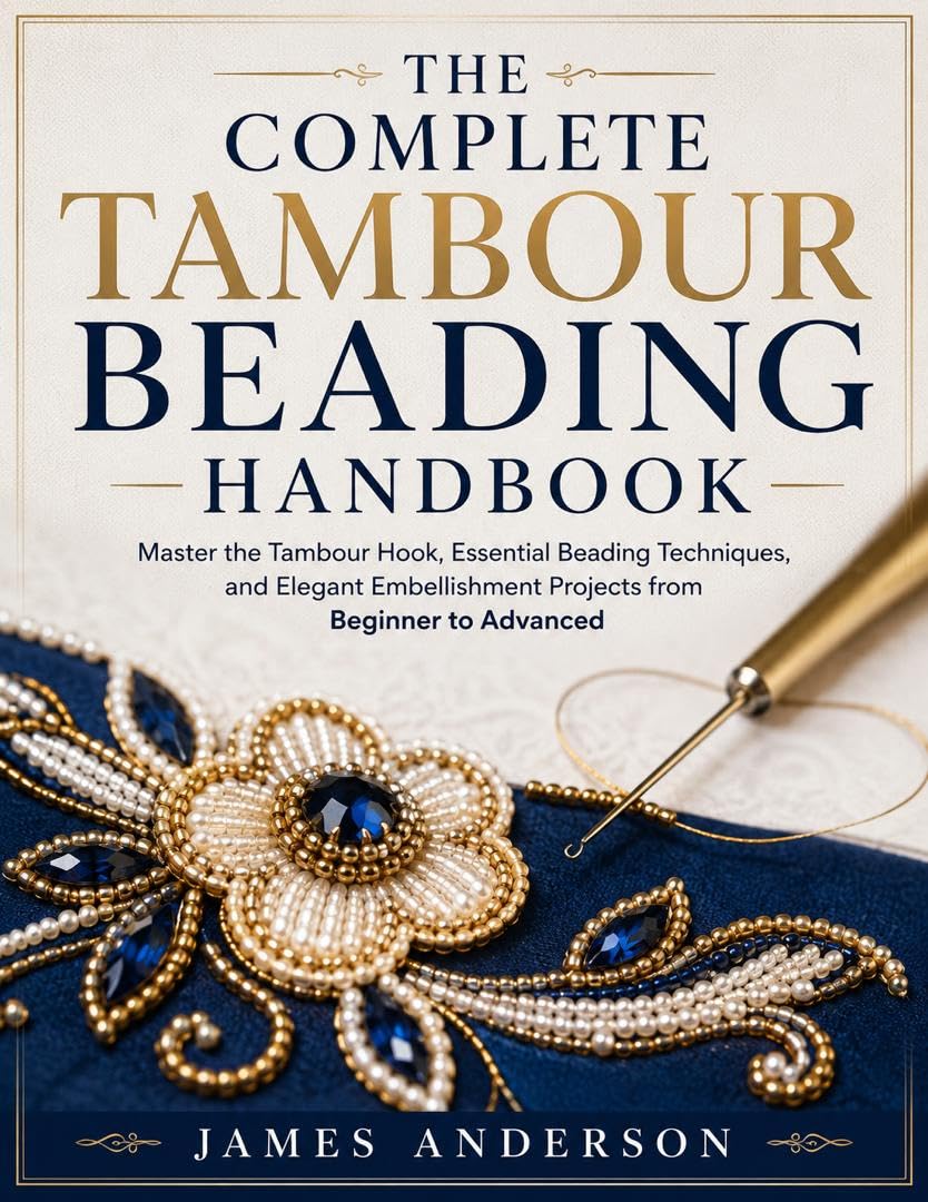 THE COMPLETE TAMBOUR BEADING HANDBOOK: Master the Tambour Hook, Essential Beading Techniques, and Elegant Embellishment Projects from Beginner to Advanced (English Edition) baixar livro de graça