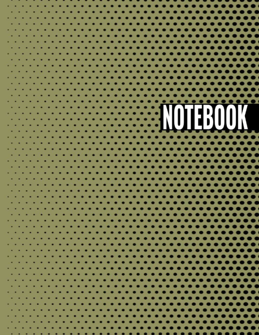 Composition Notebook: Kahaki Dot Print - College Ruled 110 Pages - Large 8.5 x 11, Student School Supplies baixar o livro de graça