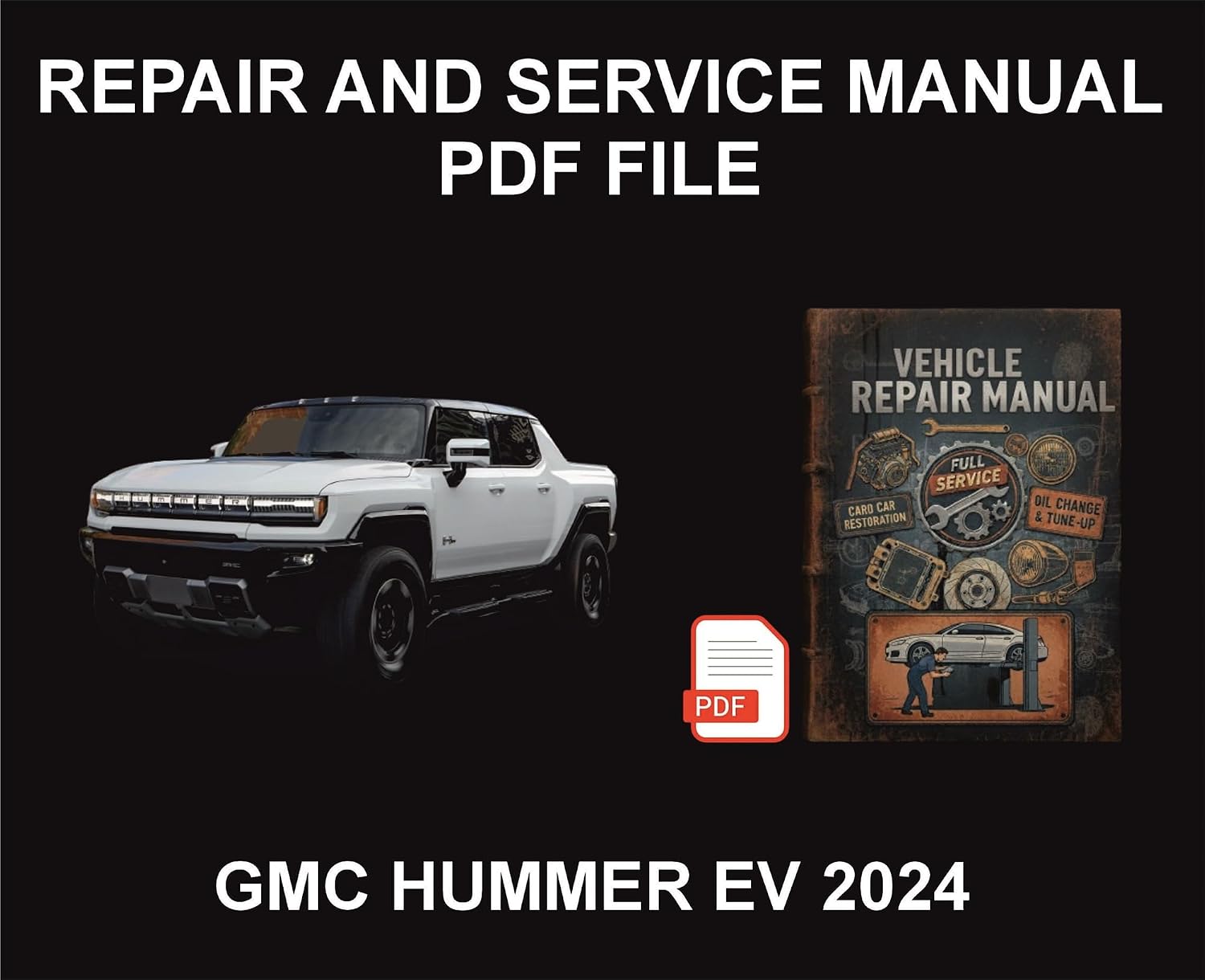 ler totalmente GMC Hummer EV 2024 Vehicle Repair Manual, Parts, Wiring, Workshop Book (English Edition)