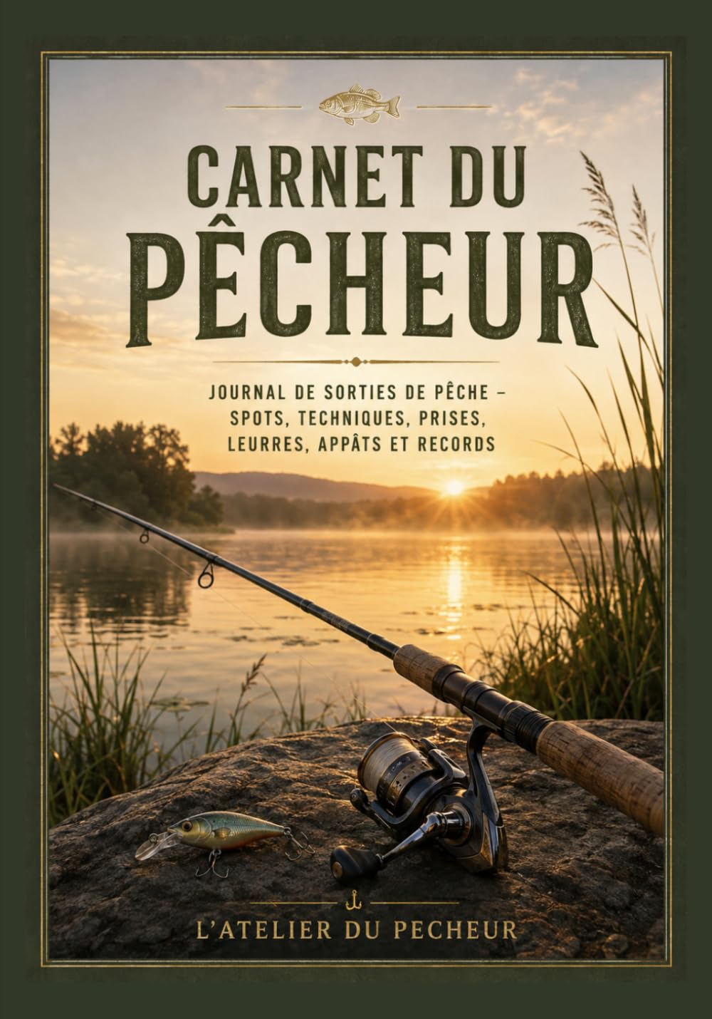 Carnet du Pêcheur: Journal de sorties de pêche – Spots, techniques, prises, leurres, appâts et records (French Edition) baixar o livro de graça