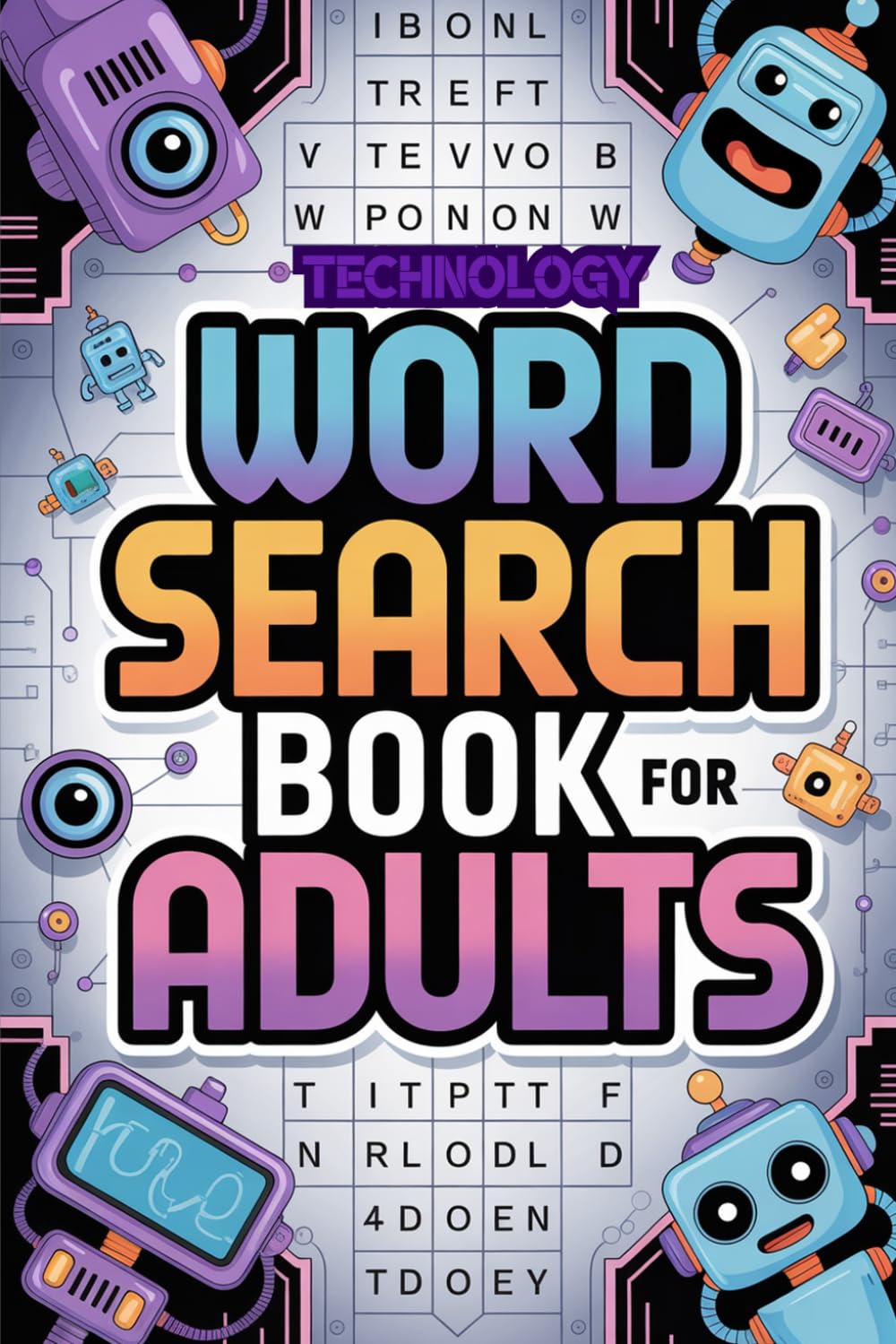 ler totalmente Technology Word Search Book for Adults: 100 Tech-Themed Puzzles Featuring Programming, Gadgets, AI, Internet and Digital Innovation