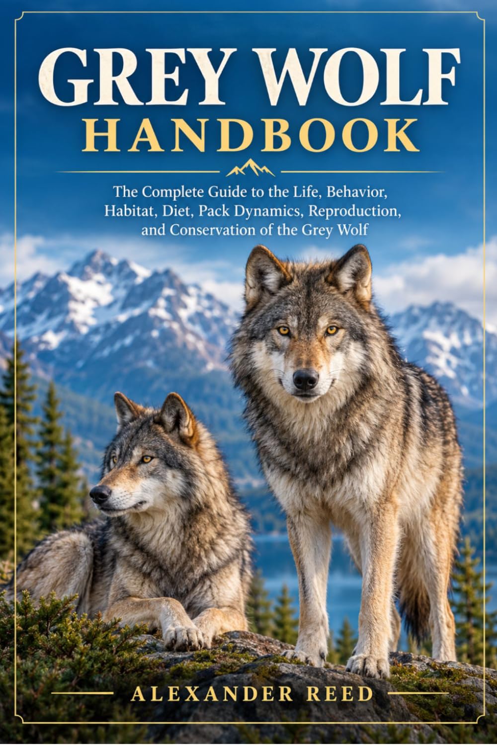ler totalmente Grey Wolf Handbook: The Complete Guide to the Life, Behavior, Habitat, Diet, Pack Dynamics, Reproduction, and Conservation of the Grey Wolf