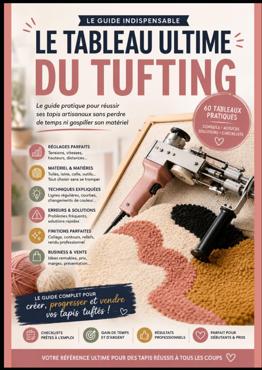 ler totalmente Le Tableau Ultime du Tufting: Guide Premium pour Réussir ses Tapis Artisanaux (Atelier de Sandra – Guides Créatifs) (French Edition)