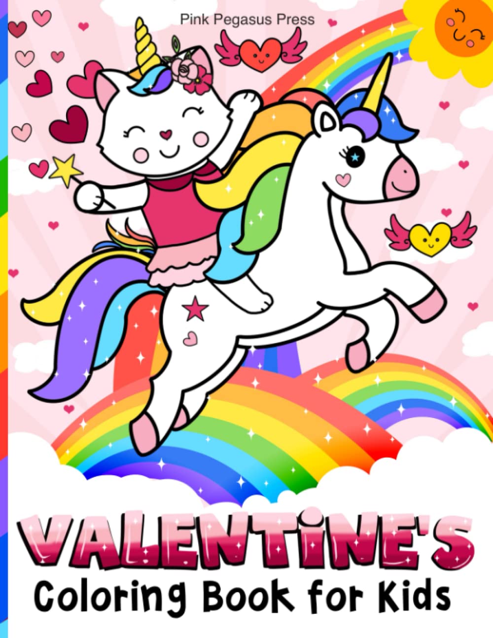 Valentine’s Coloring Book for Kids: Valentine’s Day Coloring Book for Children Ages 4,5,6,7 & 8 | Valentine’s Day Gift for Girls and Boys with Bonus DIY Cards. (Kids Valentines Day Books) baixar o livro de graça