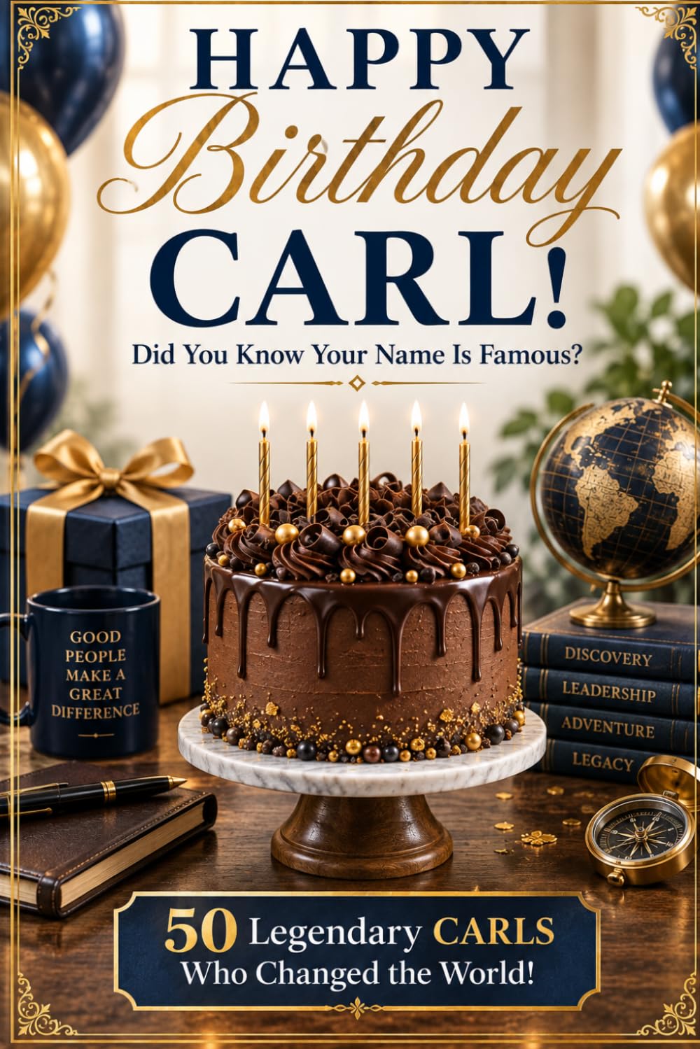 Happy Birthday, CARL! Did You Know Your Name Is Famous?: 50 Legendary Carls Who Changed The World - A Unique Birthday Gift for Him baixar o livro de graça