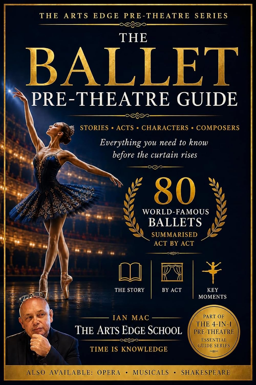ler totalmente The Ballet Pre-Theatre Guide: 80 World-Famous Ballets Summarised Act by Act (The Arts Edge Pre-Theatre Series) (English Edition)